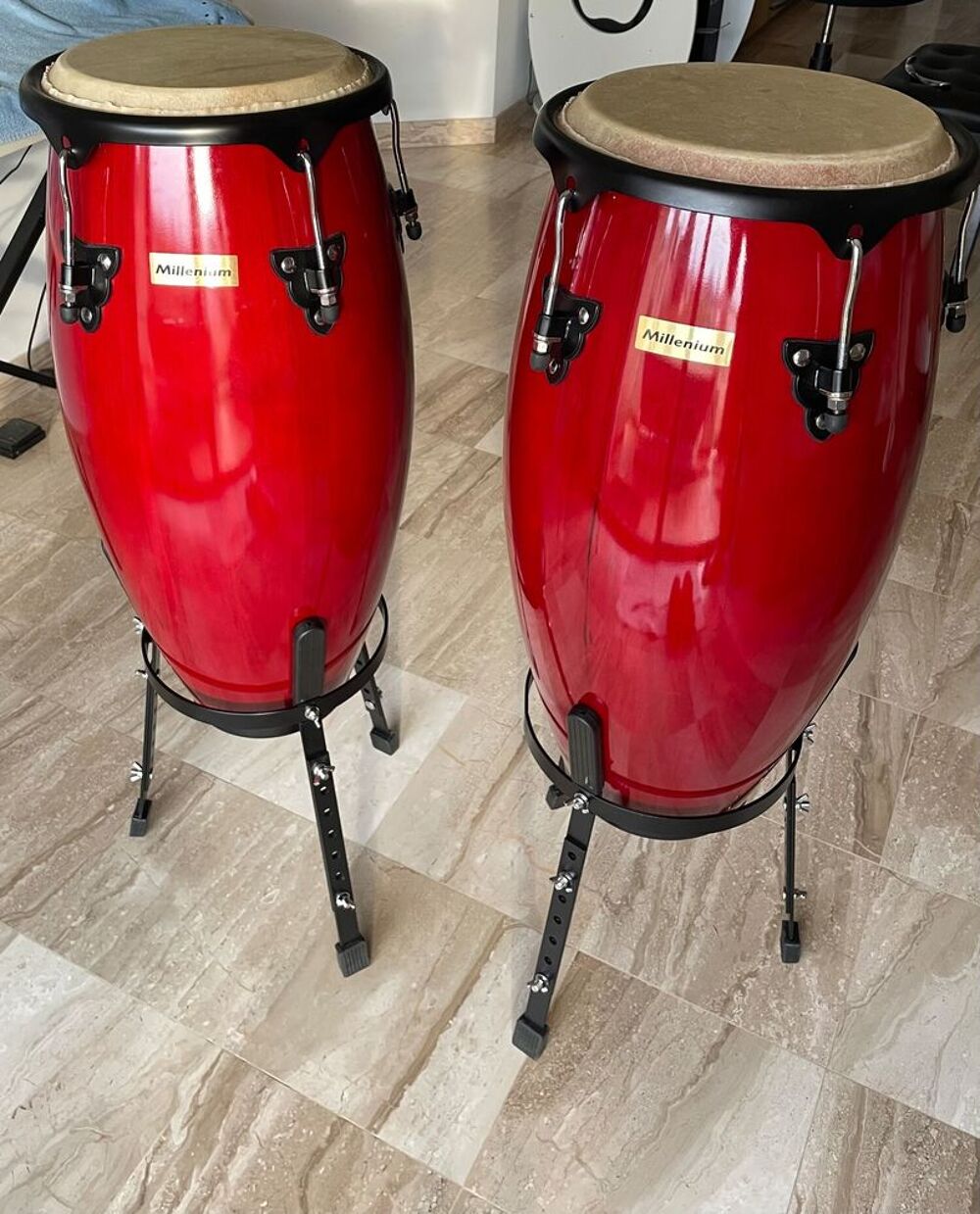 Set de Congas Millenium avec Gigbags Instruments de musique
