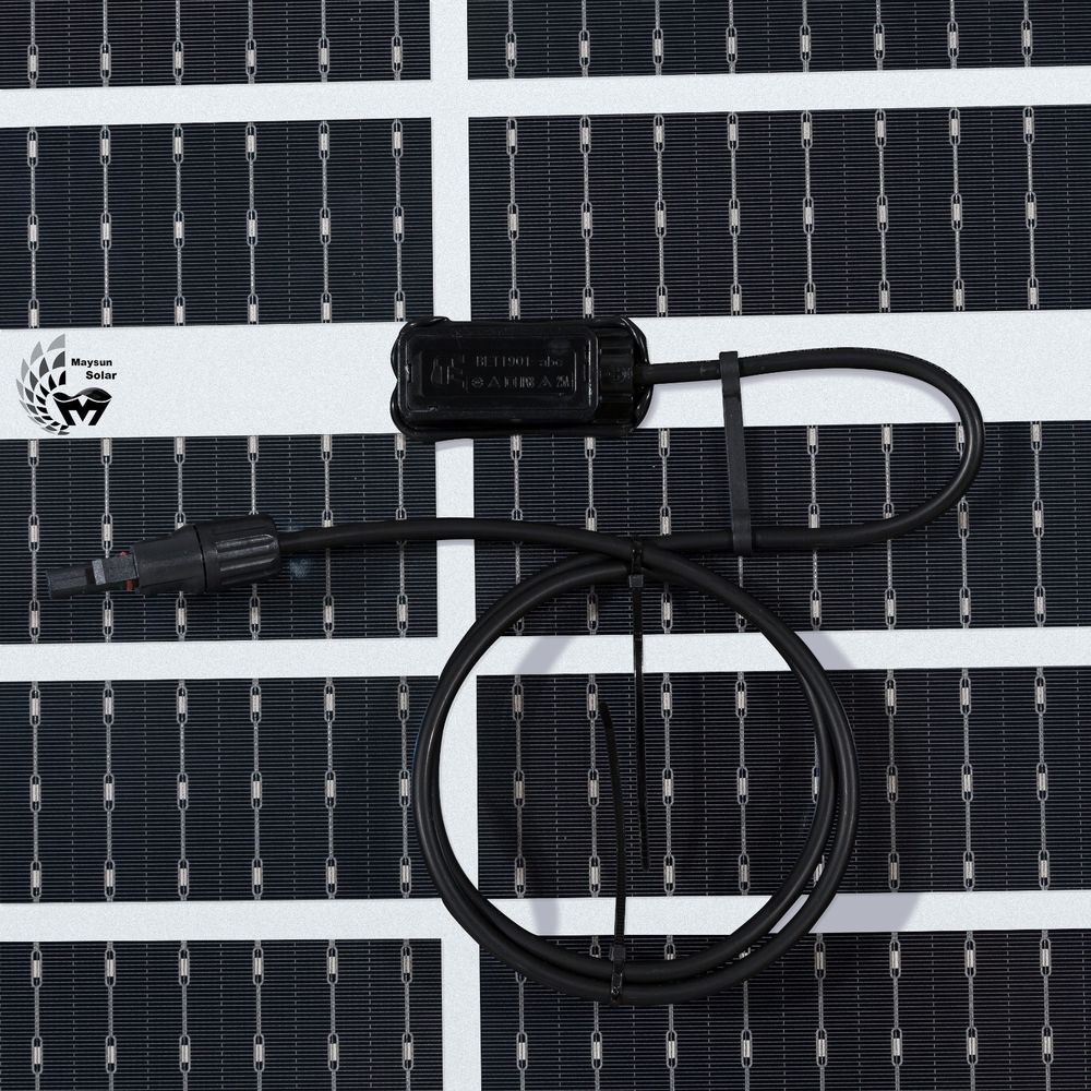 Panneau solaire bifacial TwiSun 410W avec cadre noir Jardin