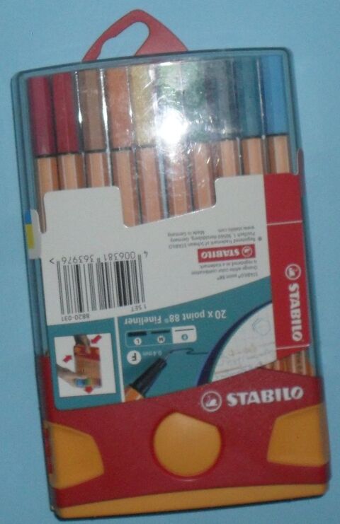 20 Stabilo Point 88 Stylo Fineliner 0,4 mm .
NEUFS.
20 Montreuil (93)