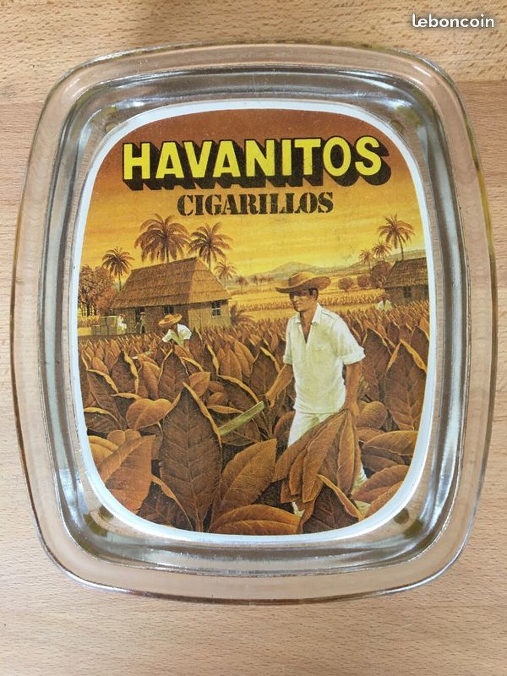 Ramasse monnaies en verre Havanitos
