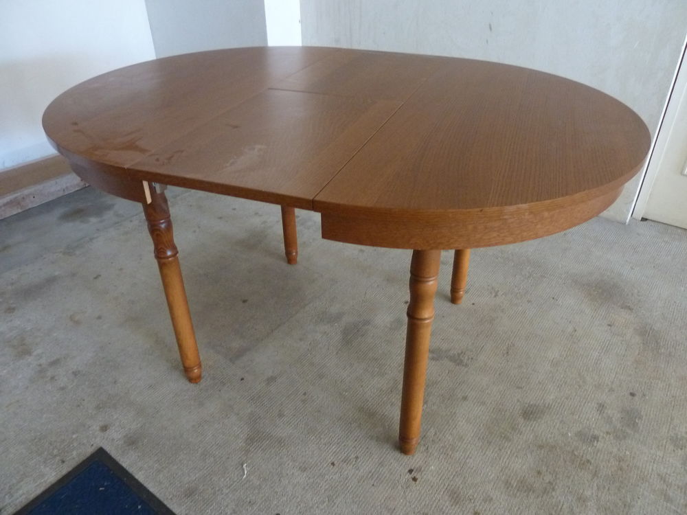 Table en bois &agrave; allonges Meubles