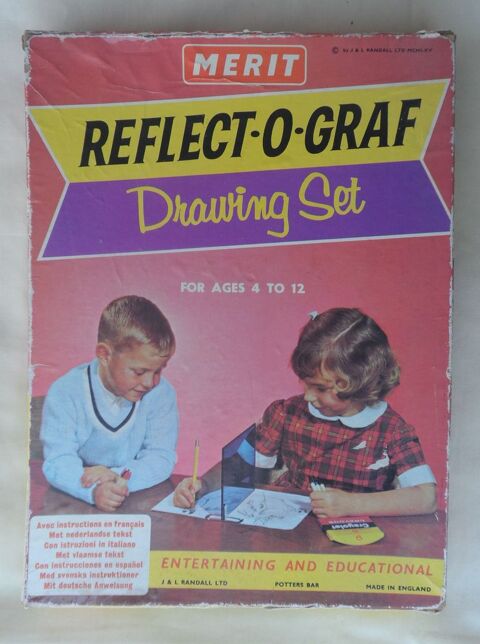 MERIT éducatif
REFLECTOGRAF
Drawing Set
Pour les 4 à 12 ans  15 Castries (34)
