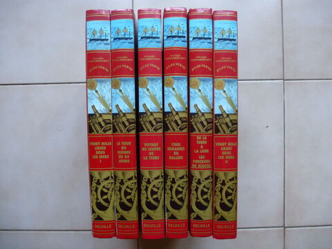 Collection Jules Verne en 6 volumes 50 P�rols (34)
