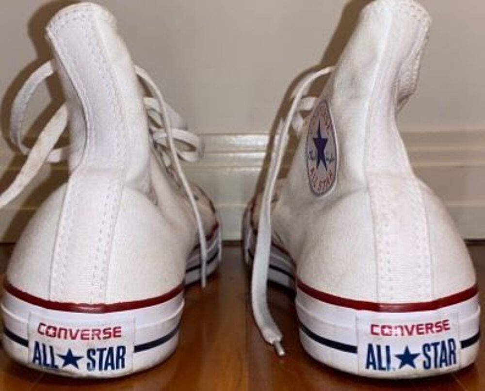 70€ CONVERSE WHITE CHUCK TAYLOR Maroquinerie