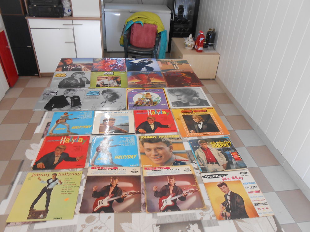 vinyles de johnnyy hallyday CD et vinyles