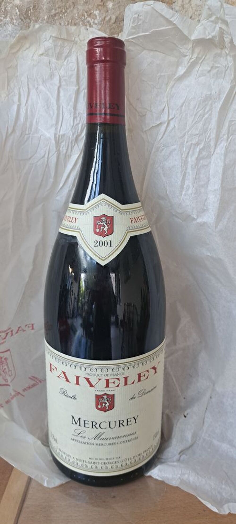 Magnum MERCUREY rouge 2001 