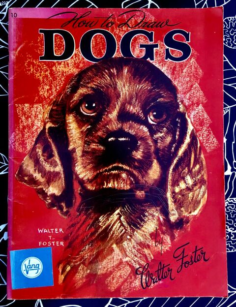 Dessiner les Chiens de W.Foster ; Grand livre NEUF 2 L'Isle-Jourdain (32)