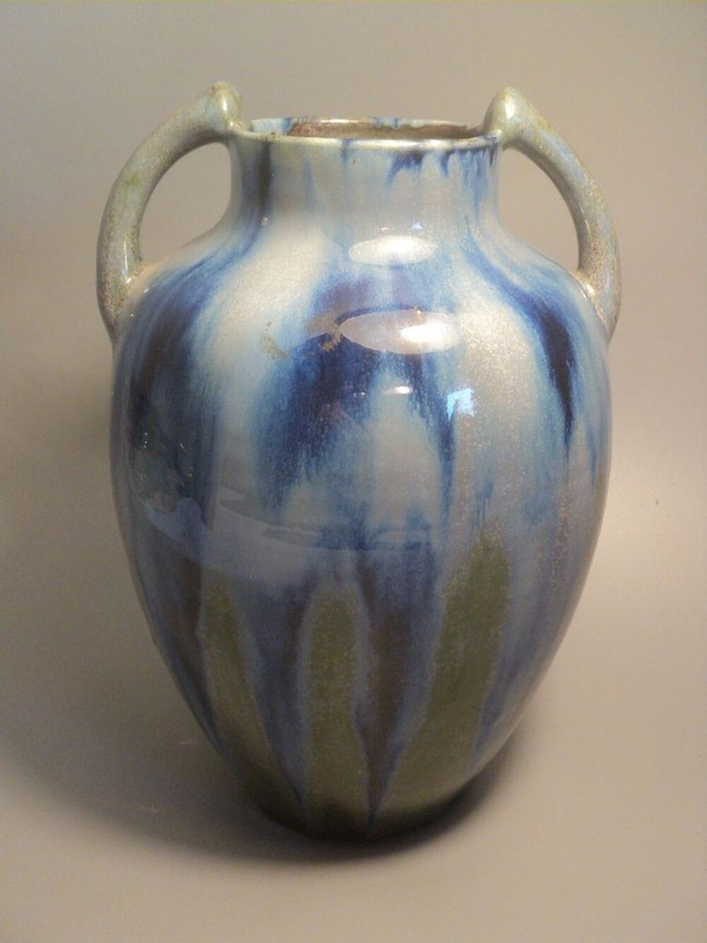 C&eacute;ramique Vase Art Nouveau Gr&egrave;s Beauvais Charles Greber Décoration