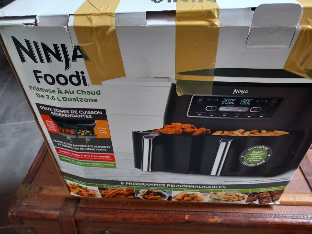 Ninja Foodi dual zone 7.5L Air Frayer , Electromnager