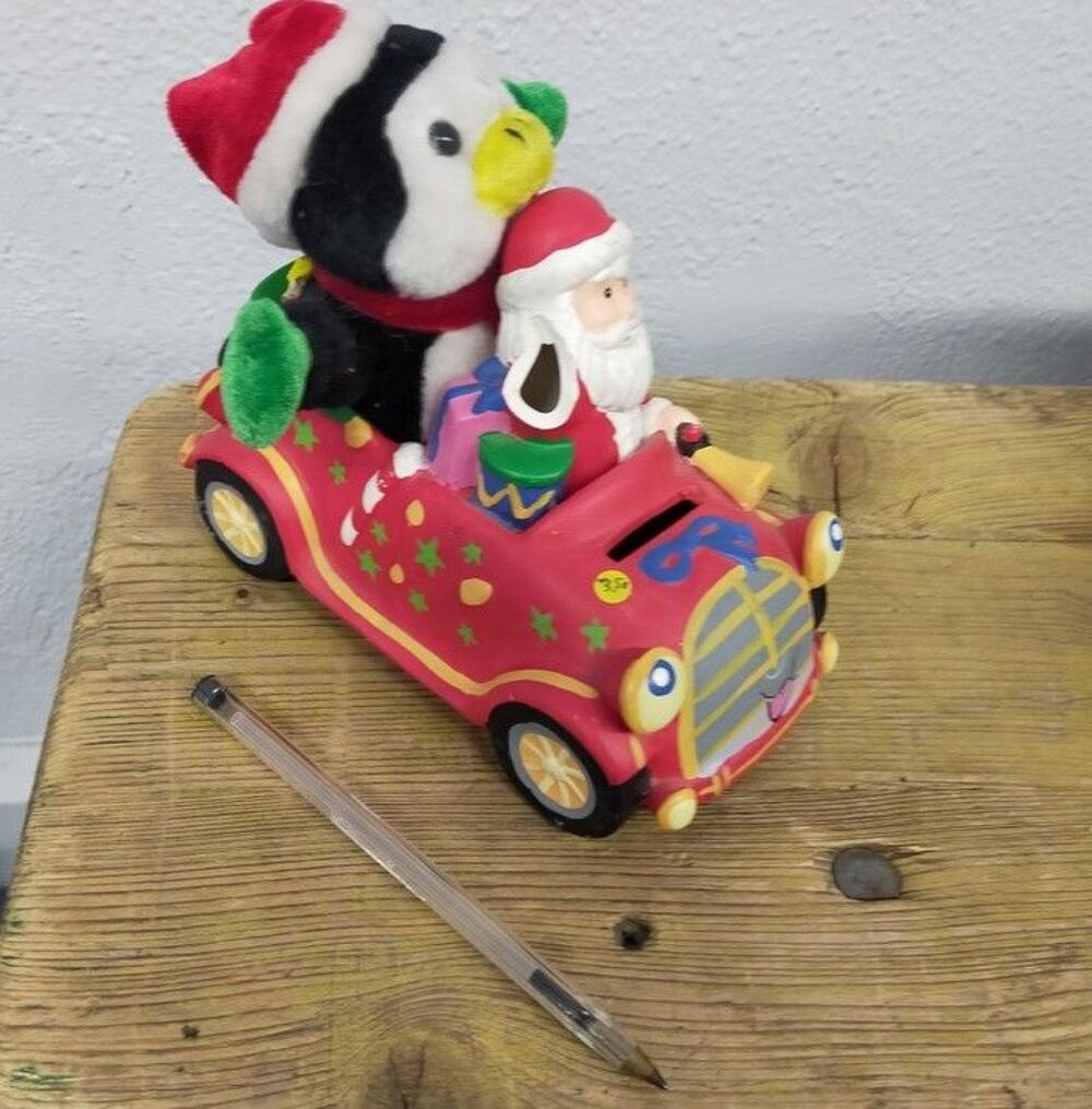 Une tirelire de No&euml;l
Décoration