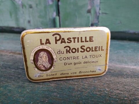 Ancienne Boite Publicitaire La Pastille du Roi Soleil 28 Loches (37)