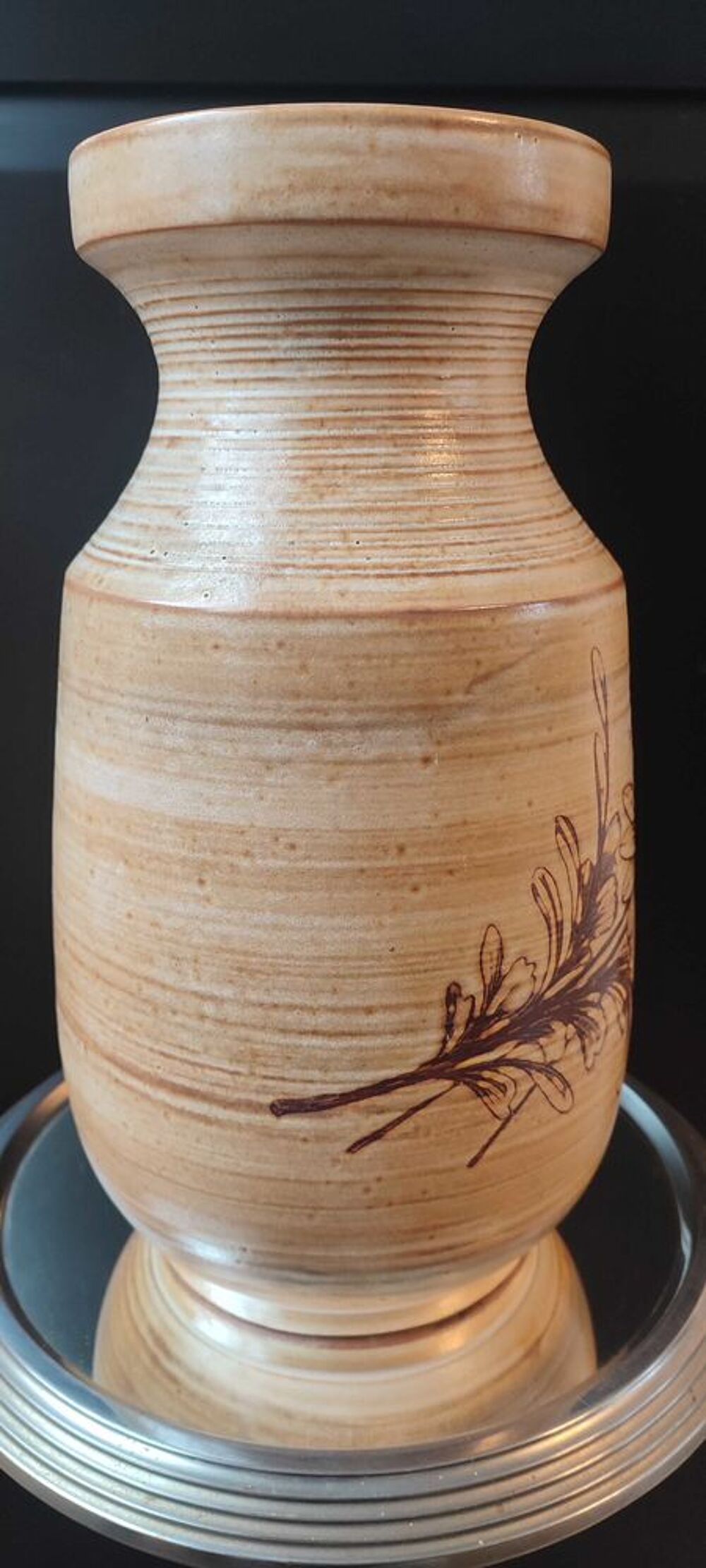 Grand vase Vallauris de Jacques Fonck et Jean Mat&eacute;o ann&eacute;es 50 
