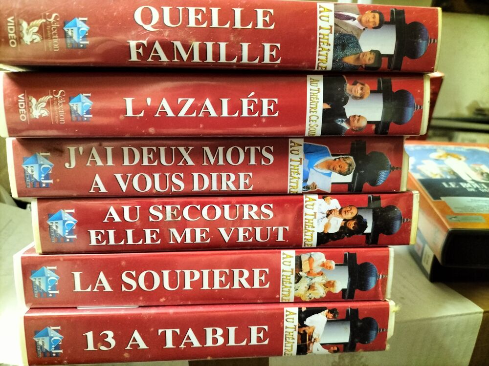 VHS Jacqueline MAILLAN DVD et blu-ray
