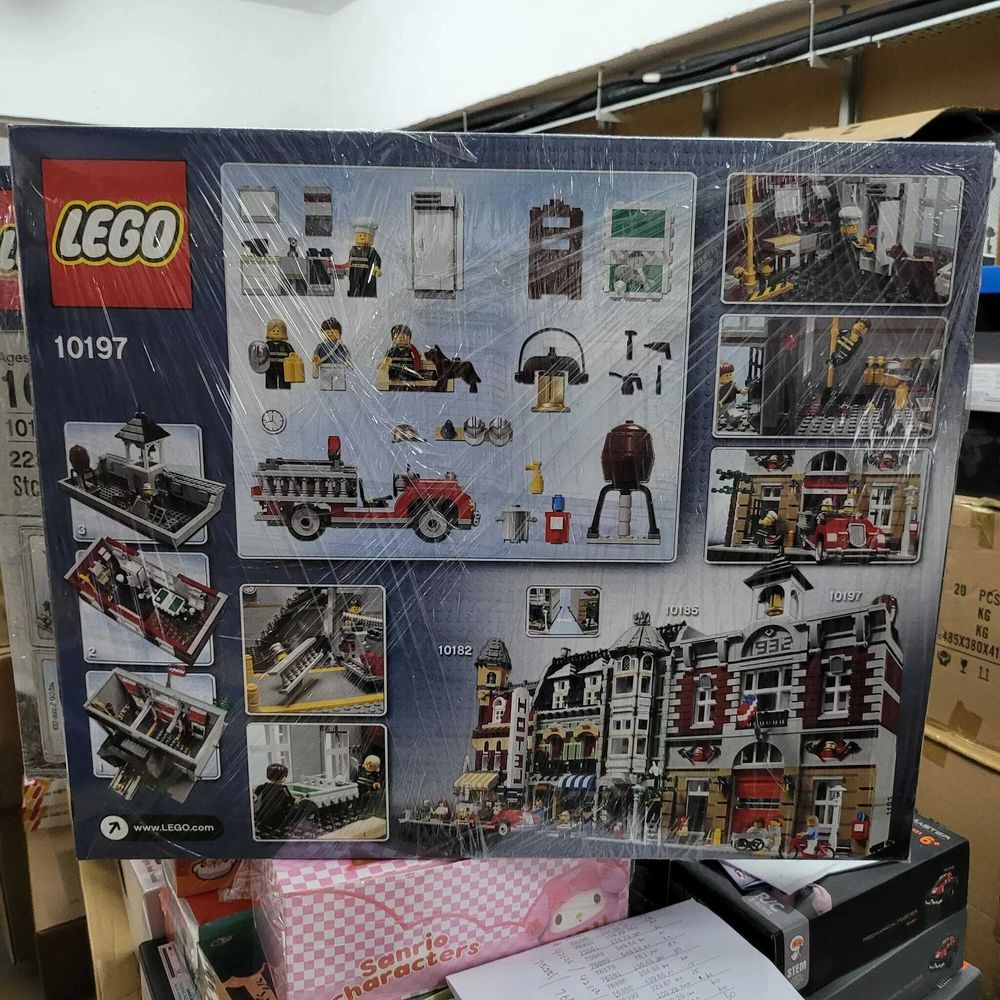 LEGO 10197, Fire Brigade, 2 Exemplaires Neufs &amp; Scell&eacute;s Jeux / jouets