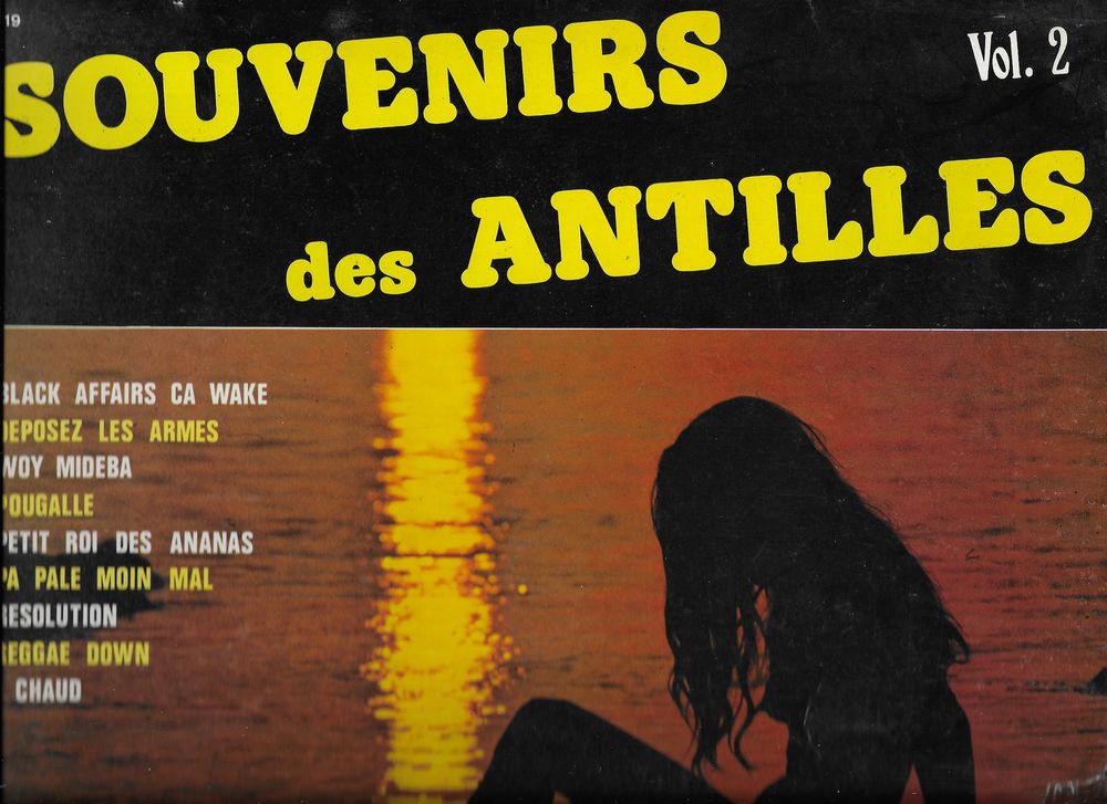 Vinyle 33 T , Souvenir des Antilles Vol. 2 CD et vinyles