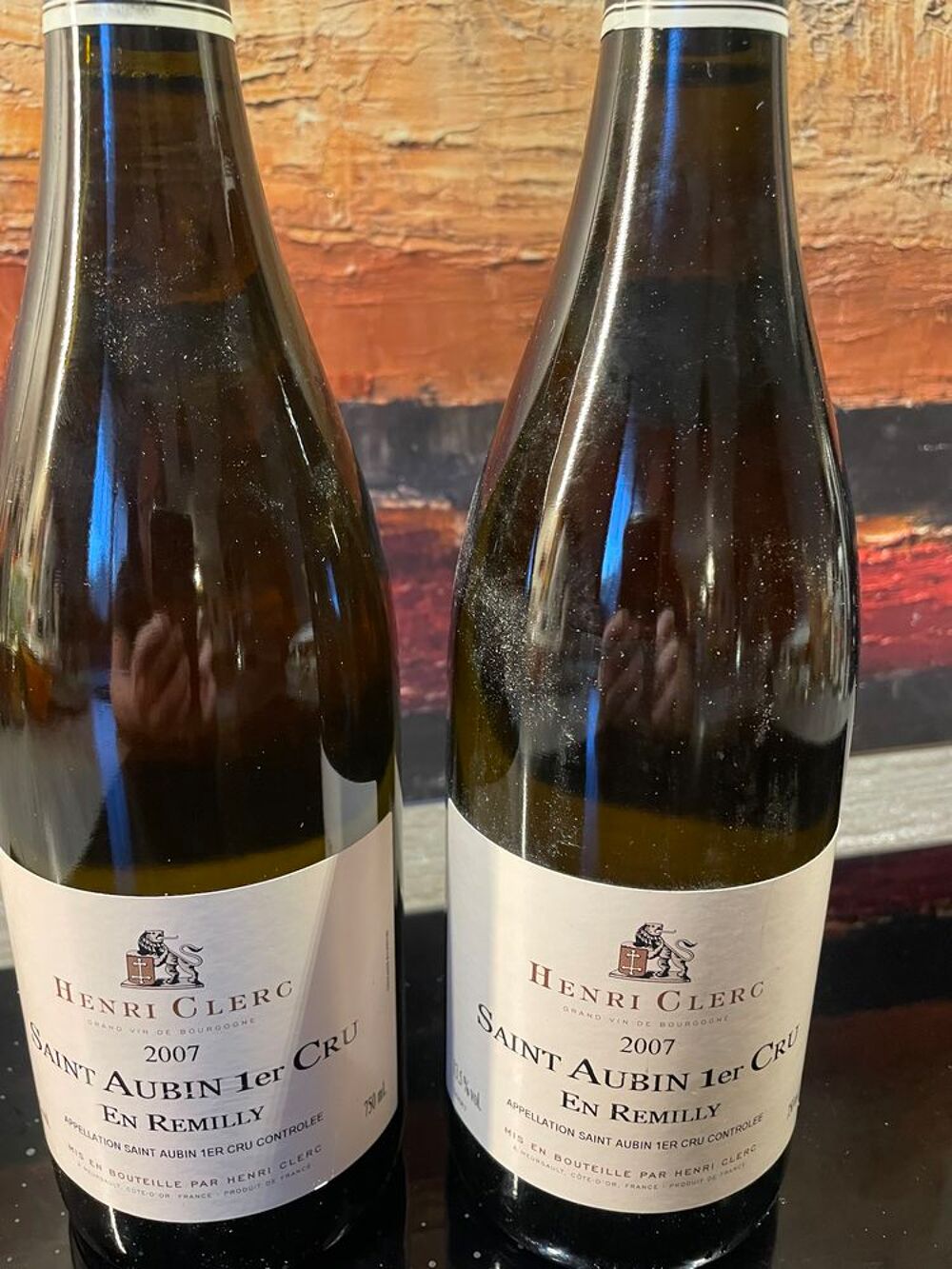 Saint Aubin 1er CRU " En Remilly " Henri CLERC Cuisine