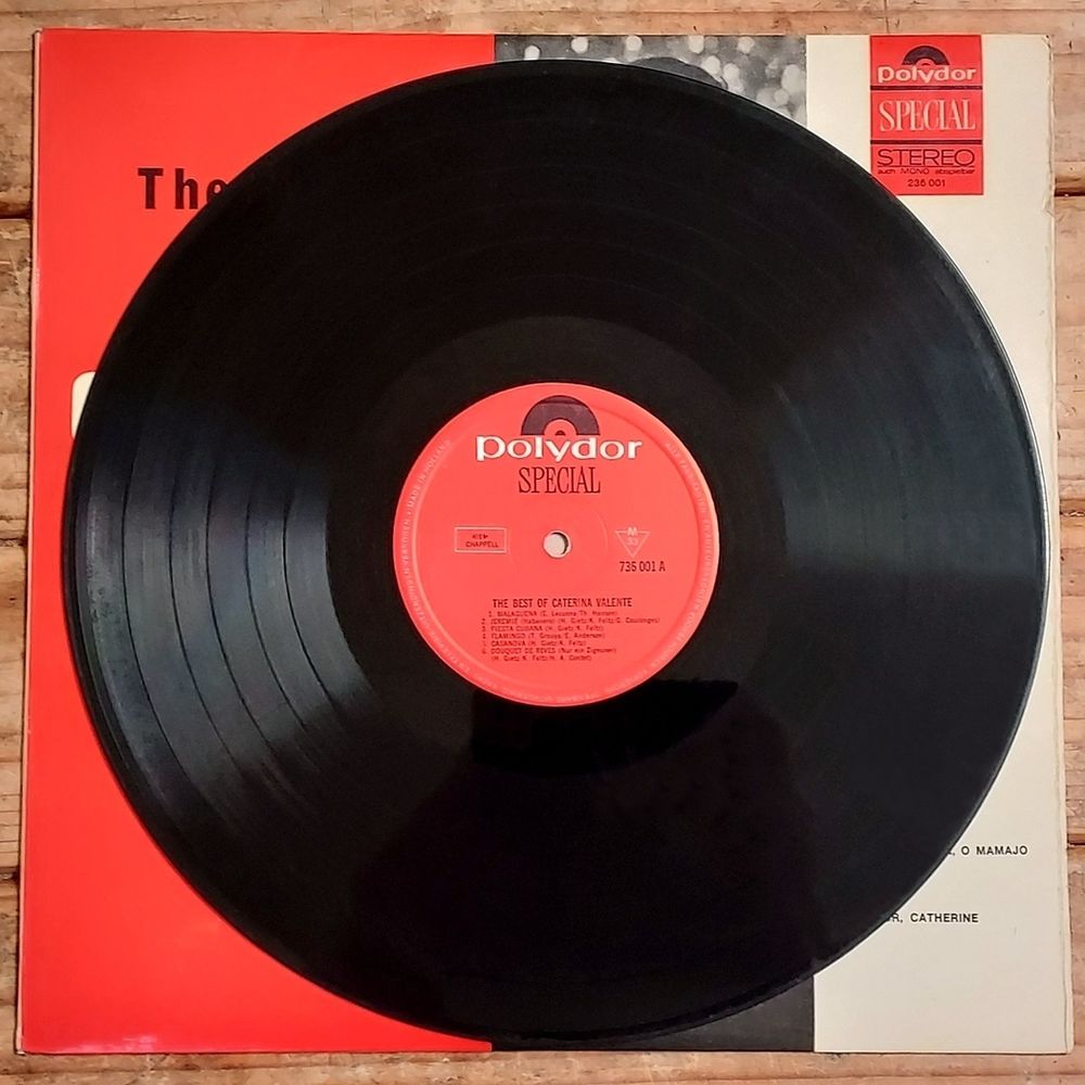 THE BEST OF CATERINA VALENTE-33t-MALAGUENA-JEREMIE VOICI L'H CD et vinyles