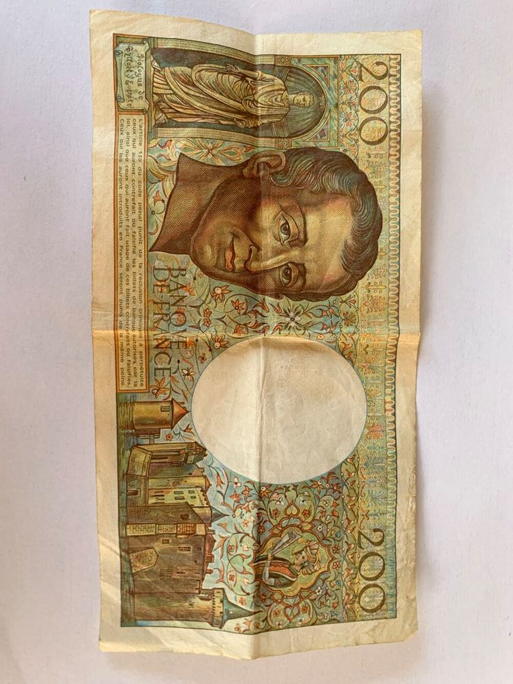 Billet de 200 francs 1981 Montesquieu. Numismatique Billet Franc 