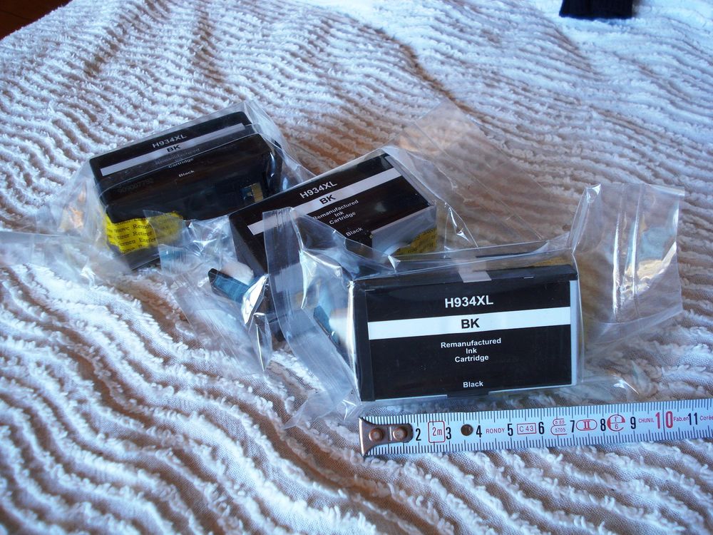 Lot de 3 Cartouches d'encre H934XL Matériel informatique