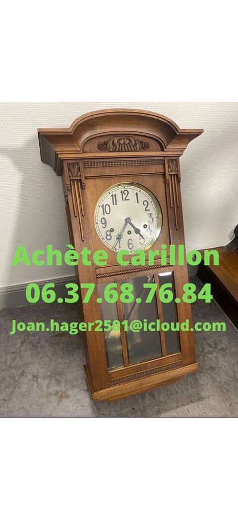 recherche carillon Westminster et horloge comtoise 50 Strasbourg (67)