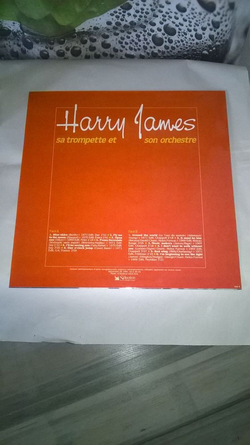 Vinyle harry james
sa trompette et son orchestre
1985
Exc CD et vinyles