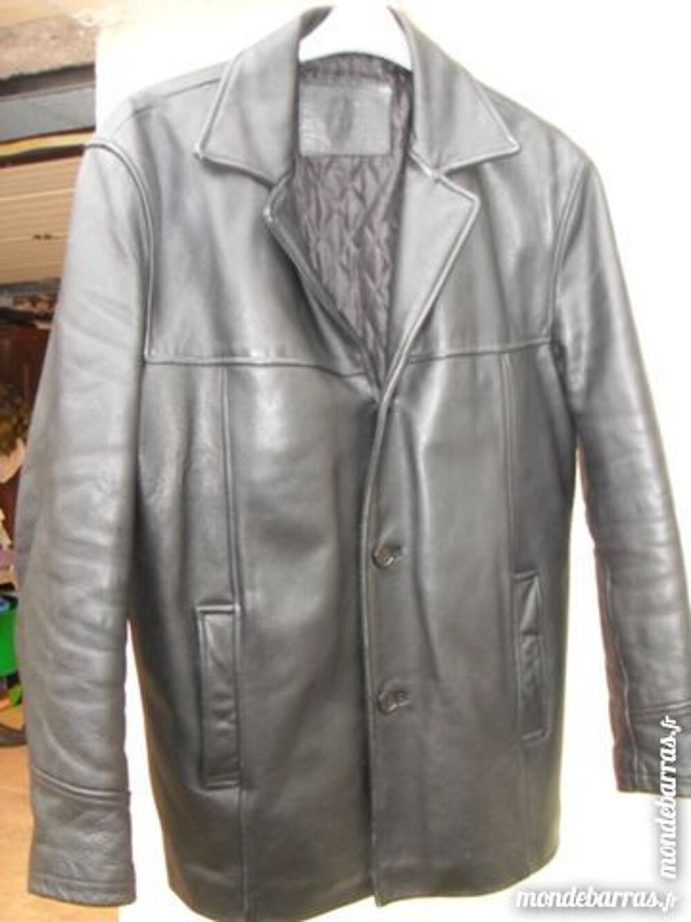 Superbe CUIR Homme Vêtements