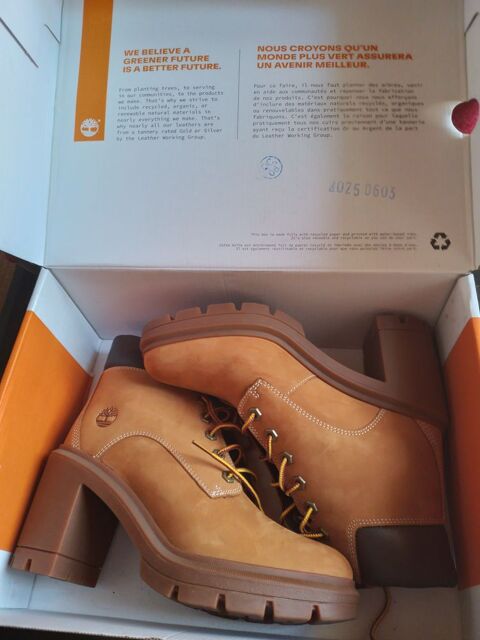 Bottines Timberland portées 1 fois,trop grandes:Taille 39,5. 80 Fabrègues (34)