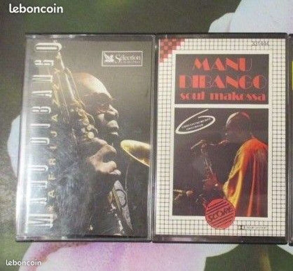 Cassette audio Manu Dibango CD et vinyles