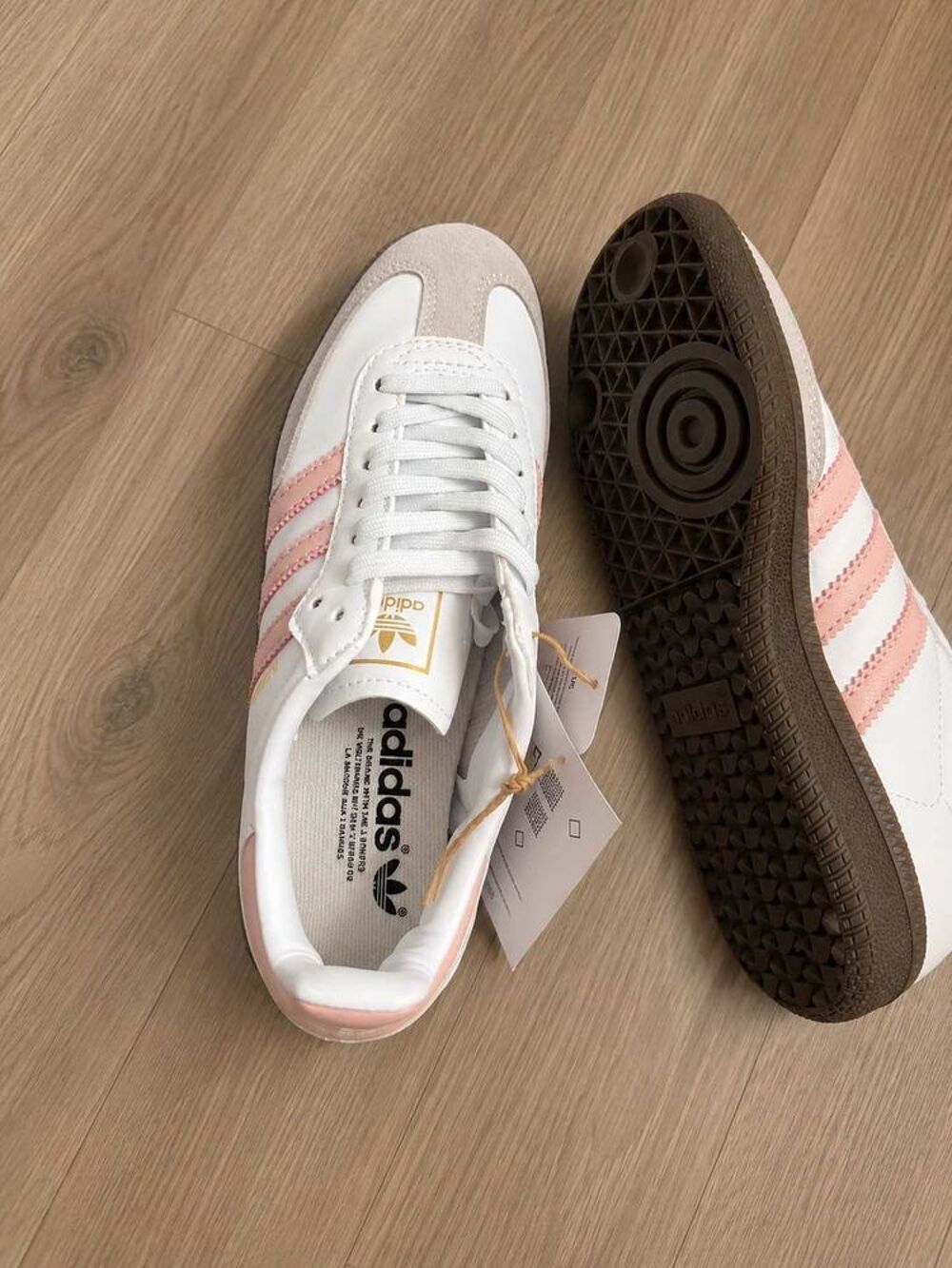 Chaussures samba rose Chaussures