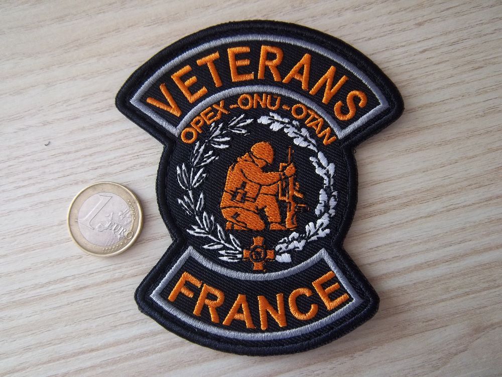 &eacute;cusson v&eacute;t&eacute;ran militaire OPEX -ONU-OTAN insigne collection 