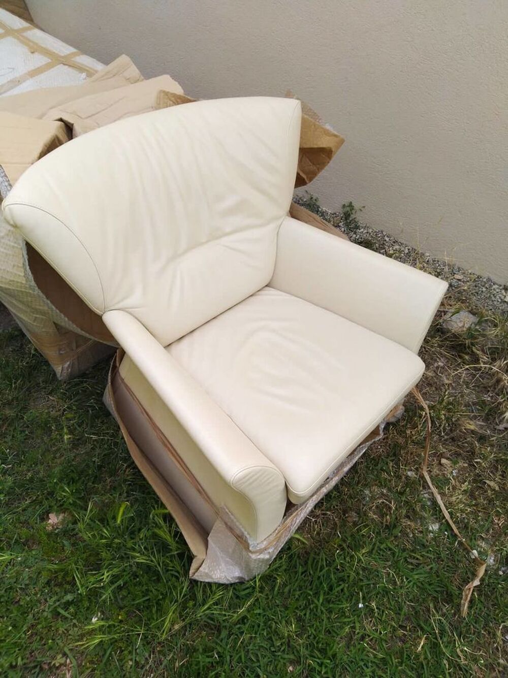 Fauteuil cuir Rolf Benz Meubles