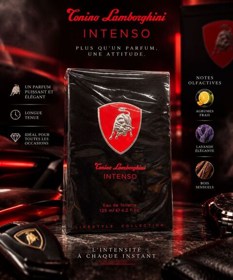 Tonino Lamborghini Intenso €  Eau de Toilette homme 125ml Wattrelos (59)