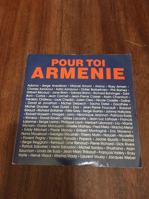 Disque vinyle 45 tours  Pour toi Armnie  2 Saleilles (66)