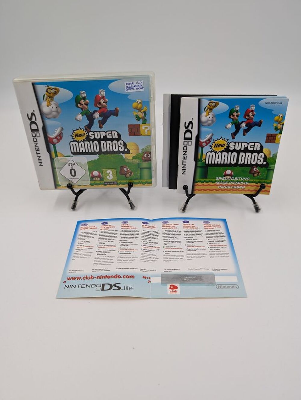 Jeu Nintendo DS New Super Mario Bros. boite complet + VIP OK Consoles et jeux vidos
