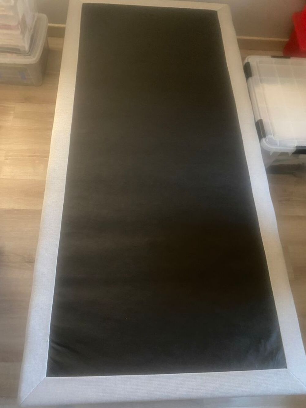 Ensemble Matelas Simmons et sommier Eliott-Aigle 90x190 Meubles
