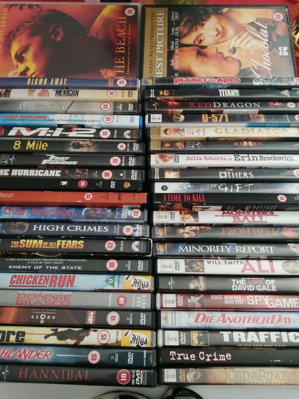 43 Films en DVD. DVD et blu-ray