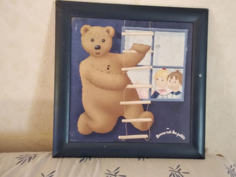 Tableau vintage bonne nuit les petits Décoration