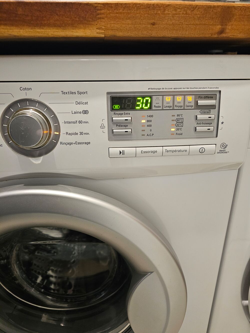 Lave linge LG DIRECT INVERTER 7kg Electroménager