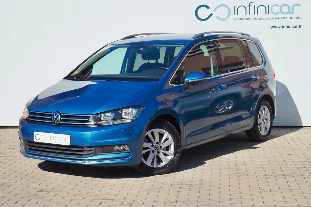 Touran VOLKSWAGEN 2,0 Tdi 122 Carat, 7 places + Attelage 2021 occasion 67230 Obenheim