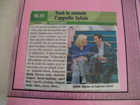 K7VHS ou DVD TOUT LE MONDE L'APPELLE SYLVIE 6 Saint-Etienne (42)