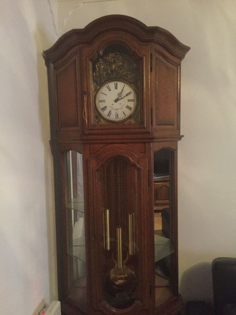 Horloge comtoise vitrine Meubles