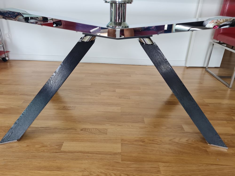 Salle &agrave; manger extensible avec 6 chaises Meubles