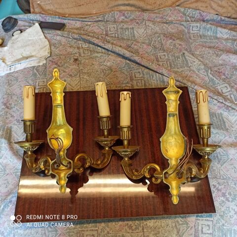 2 Appliques en bronze dor 200 La Seyne-sur-Mer (83)