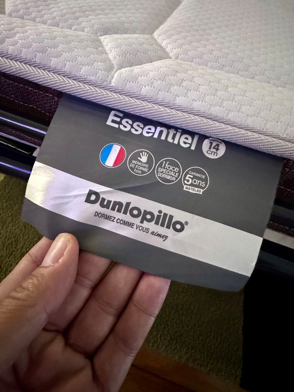 Canap&eacute; d'angle convertible bouclette &eacute;cru Meubles