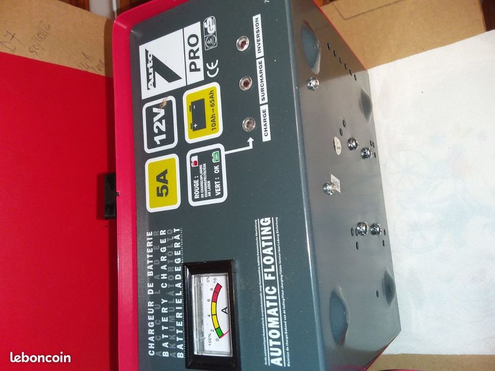 CHARGEUR de batterie AUTO 7 PRO REFERENCE 708905 Bricolage