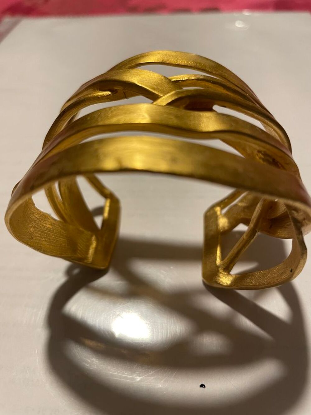 Bracelet rigide dor&eacute; branches ANTIGONA Bijoux et montres