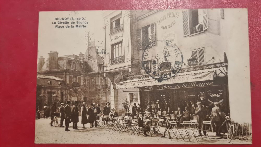 91 -BRUNOY - la Civette de Brunoy , Place de la Mairie 