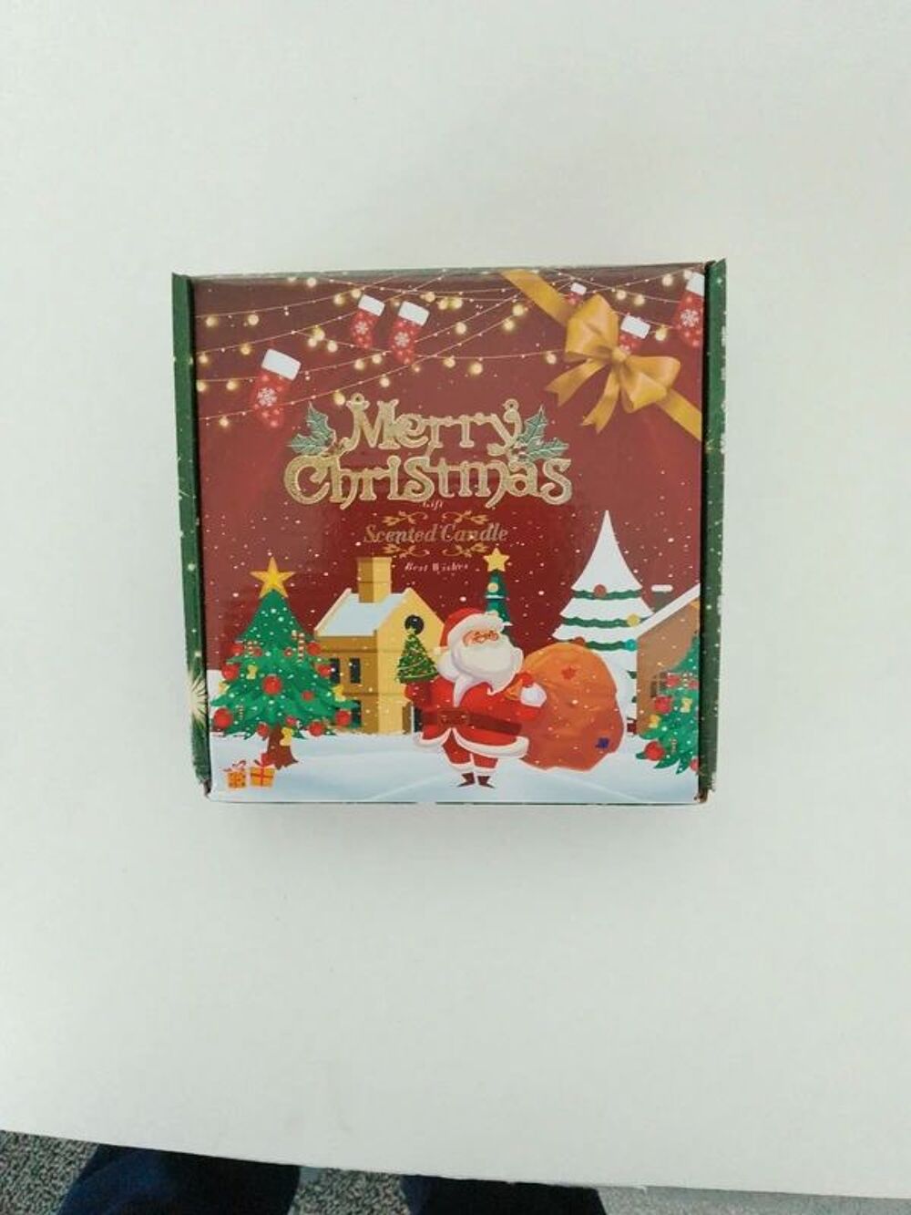 bougie parfum&eacute;e no&euml;l Décoration