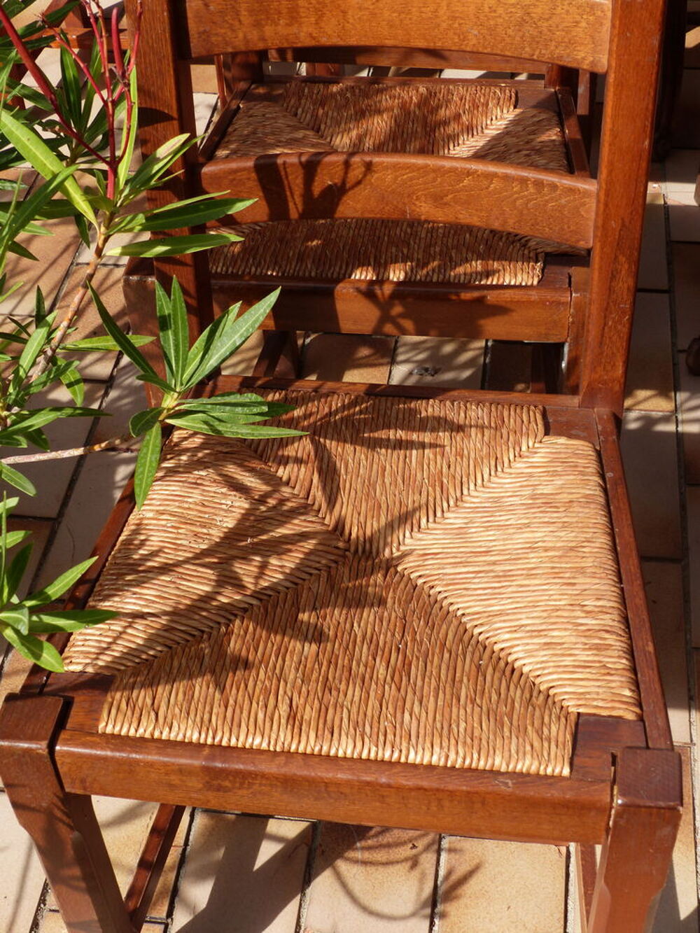 Chaises paill&eacute;es Meubles