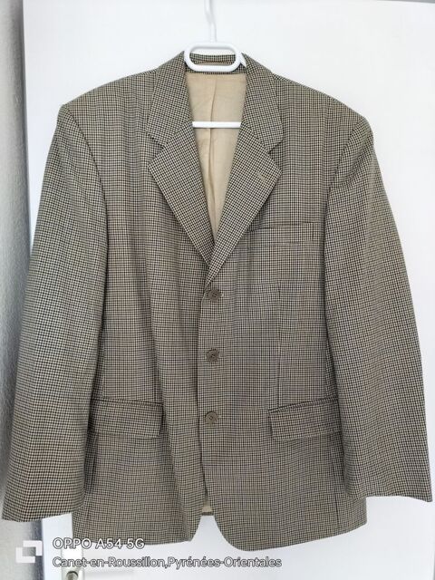 Veste Homme en TBE, Taille M et Couleur Pied de Poule Beige 11 Canet-en-Roussillon (66)